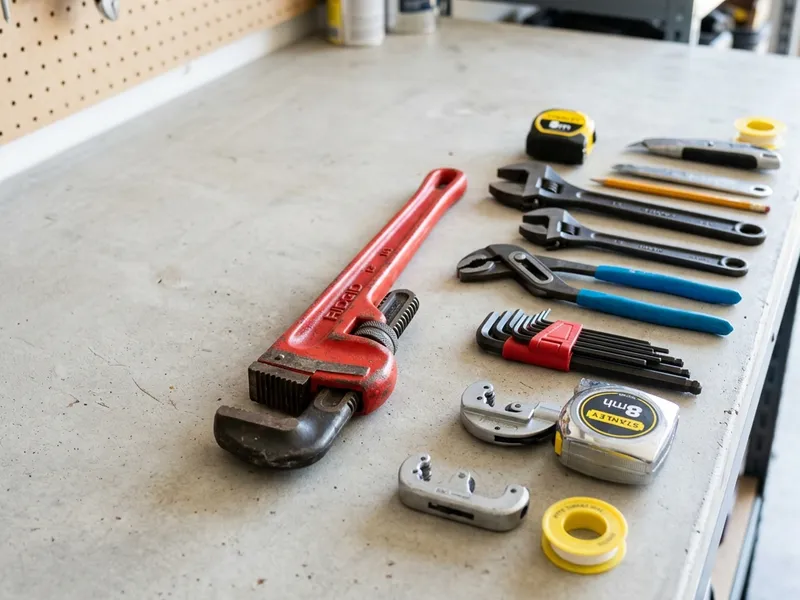 Professional plumbers in Sylvan Hills, PA equipped with top-tier tools for residential and commercial plumbing services.